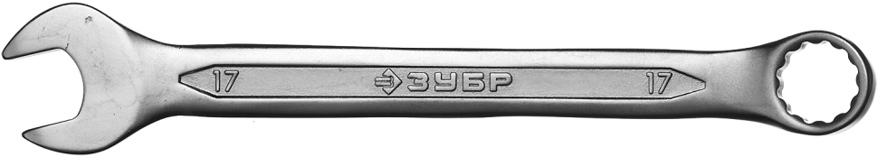 Ключ комбинированный, 17 мм, гаечный Профессионал ЗУБР - фото - 1