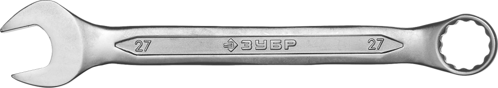 Ключ комбинированный, 27 мм, гаечный Профессионал ЗУБР - фото - 1