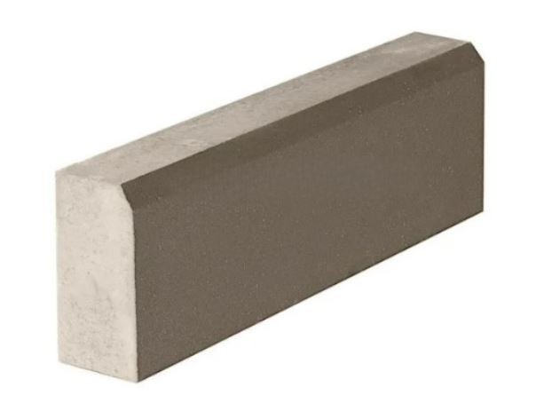 Бордюр бетонный 1000*200*80мм, серый (48) - фото - 1