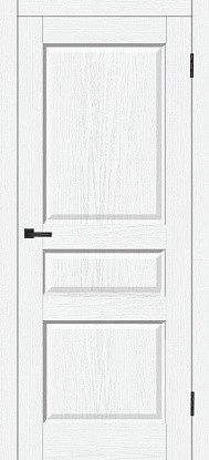 Дверь межкомнатная Ронда экошпон софт-тач, Белый софт 2000*800*35мм, глухая - фото - 1