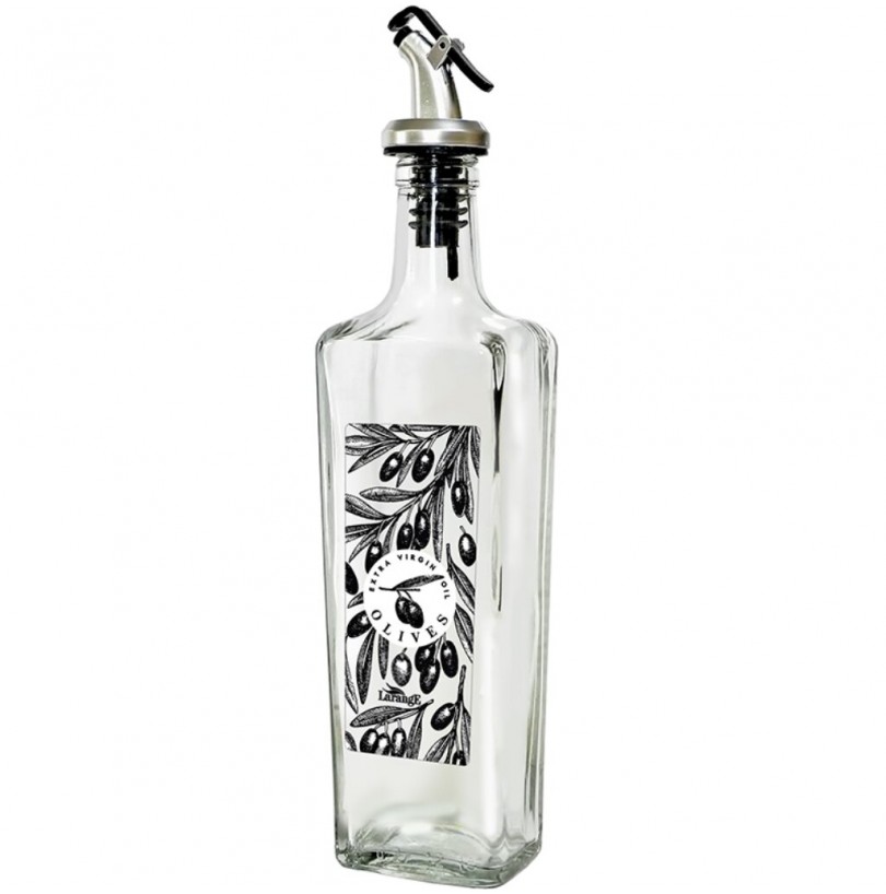 Бутылка для масла с дозатором, стекло 626-2068/2072, 500мл - фото - 1