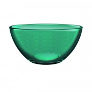 Салатник стекло малый Декостек Изумруд 11 см, 250 мл, зеленый - фото - 1