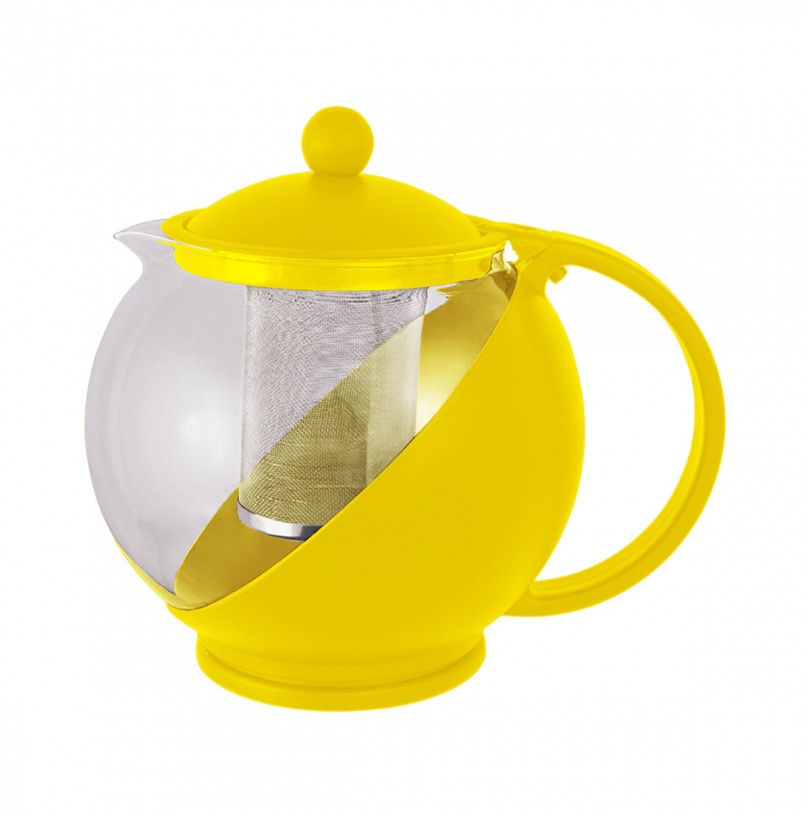 Чайник заварочный Mallony Variato, 1,2 л, стекло, фильтр-нержавейка - фото - 3