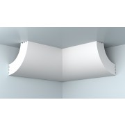 Уголок стыковочный внутренний ПЛИНТЭКС A20/20, белый (4шт/упак) - фото - 1