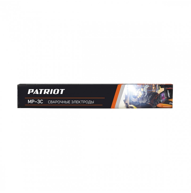 Электроды сварочные Patriot МР-3С, 3 мм, 5 кг - фото - 1