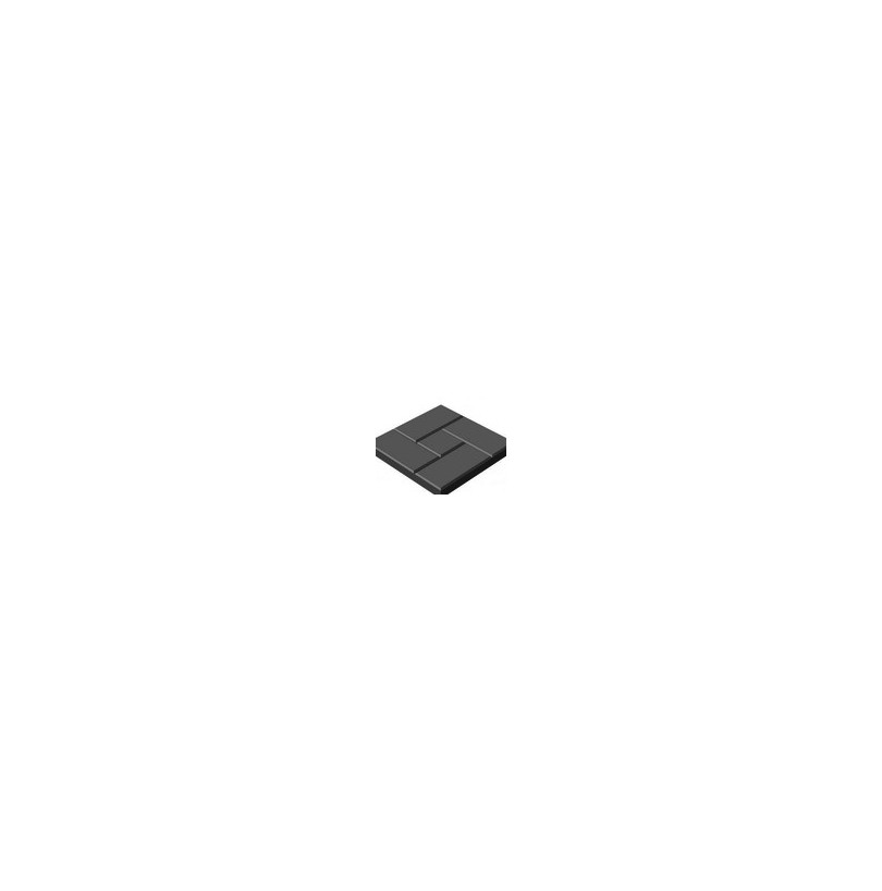 Плитка бетон 300*300*30мм "Калифорния" черный (228шт/20м²) - фото - 2
