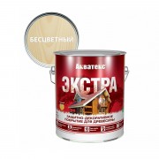 Акватекс Экстра защитно-декоративное покрытие для древесины, Бесцветный 2,7 л - фото - 1