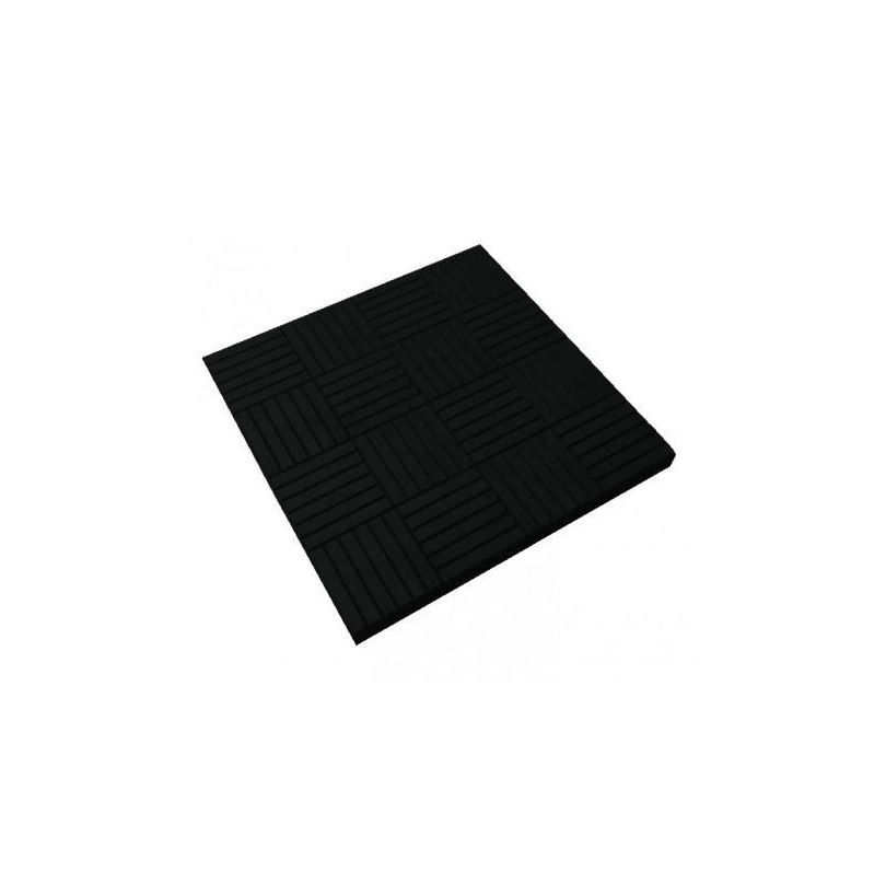 Плитка бетон 300*300*30мм "Паркет" Черный (228шт/20м²) - фото - 1