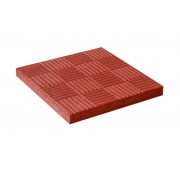 Плитка бетон 300*300*30мм "Паркет" Красный (228шт/20м²) - фото - 1