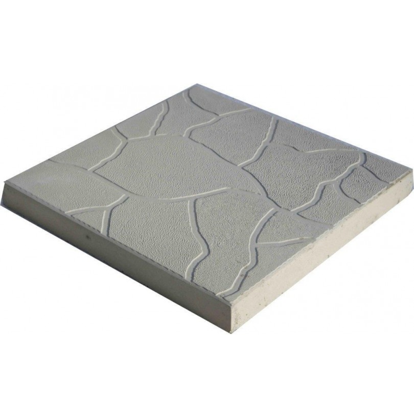 Плитка бетон 300*300*30мм "Тучка" серый (228шт/20м²) - фото - 1