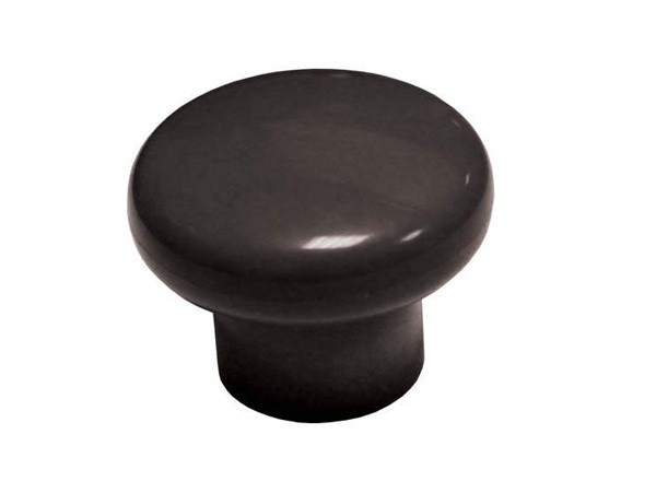 Ручка-кнопка мебельная К1 №4, черный - фото - 1