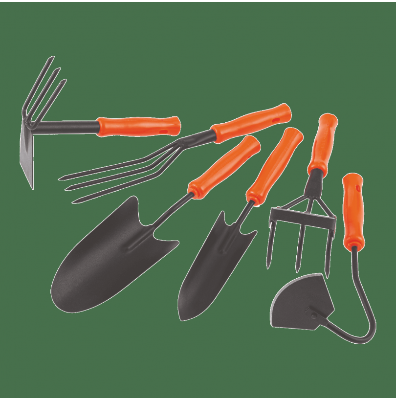 Набор садового инструмента 6 предметов, пластиковые рукоятки, Palisad - фото - 1