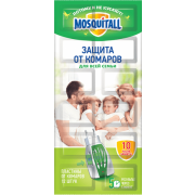 Репеллент от комаров, пластина Mosquitall, Защита для всей семьи, 12 шт - фото - 1
