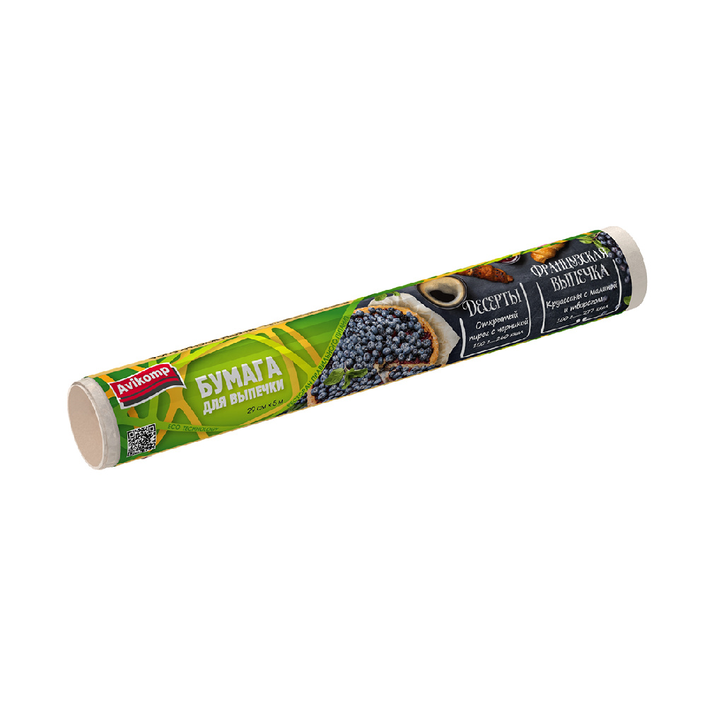 Бумага для выпечки 29см*5м, Avikomp Eco Technology