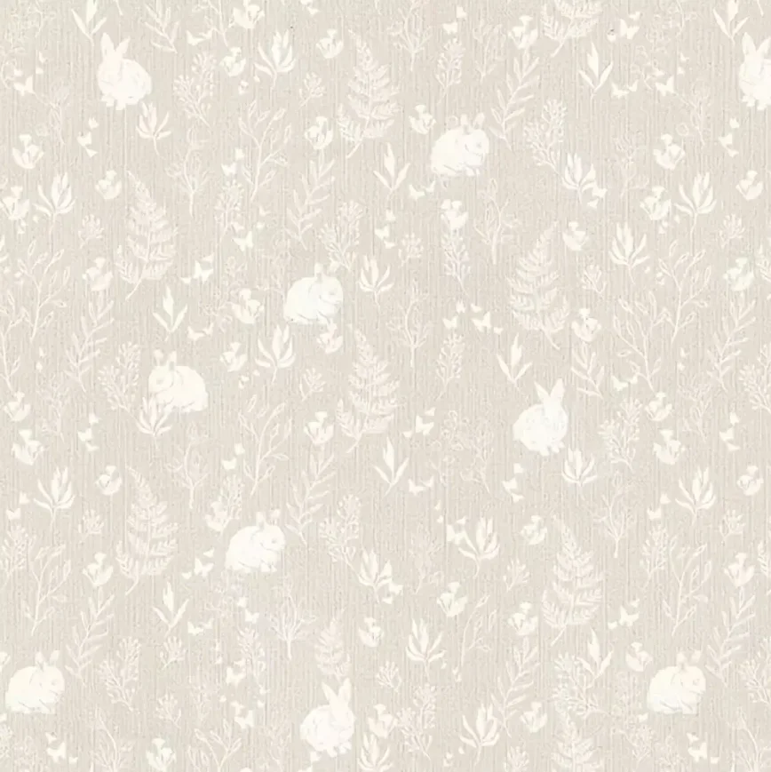 Обои Solo Happy Bunny виниловые на флизелиновой основе 1,06х10 м A3506-4 (4)
