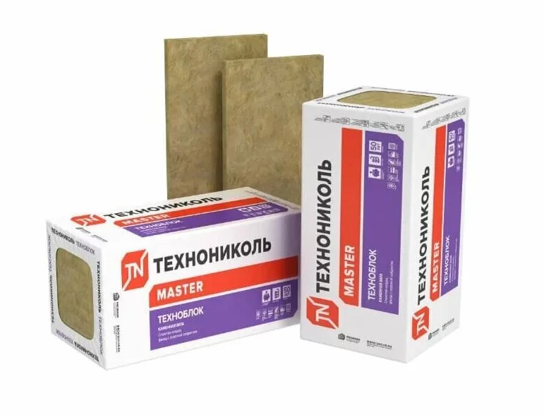 Утеплитель ТЕХНОБЛОК 50кг./м³(1200*600*50мм) 8шт/5.76м²(24)