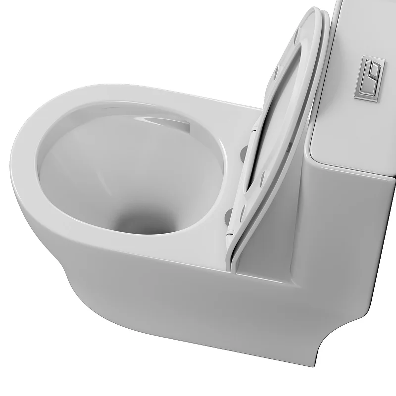 Унитаз напольный Grossman Classic GR-4488SQ 700*375*780 безободковый, микролифт, белый