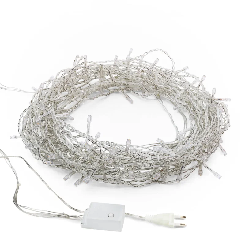 Гирлянда светодиодная Дождь 1,5х1,5м 144LED 12Вт IP20 Neon-Night 235-035, белый