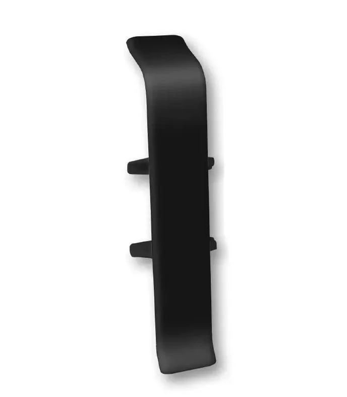 Соединитель для плинтуса 70мм Деконика, 007 Черный (2шт. флоуп.)