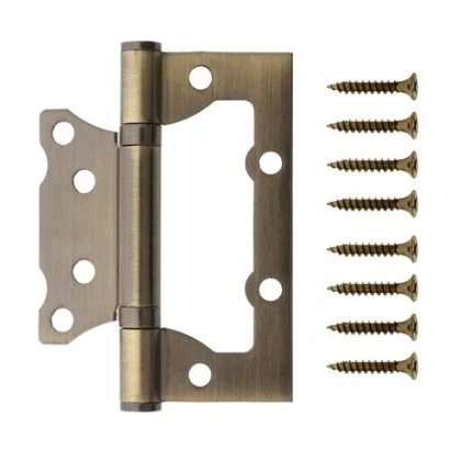 Петля бабочка накладная 100х75х2,5-B2-AB Code Deco, бронза