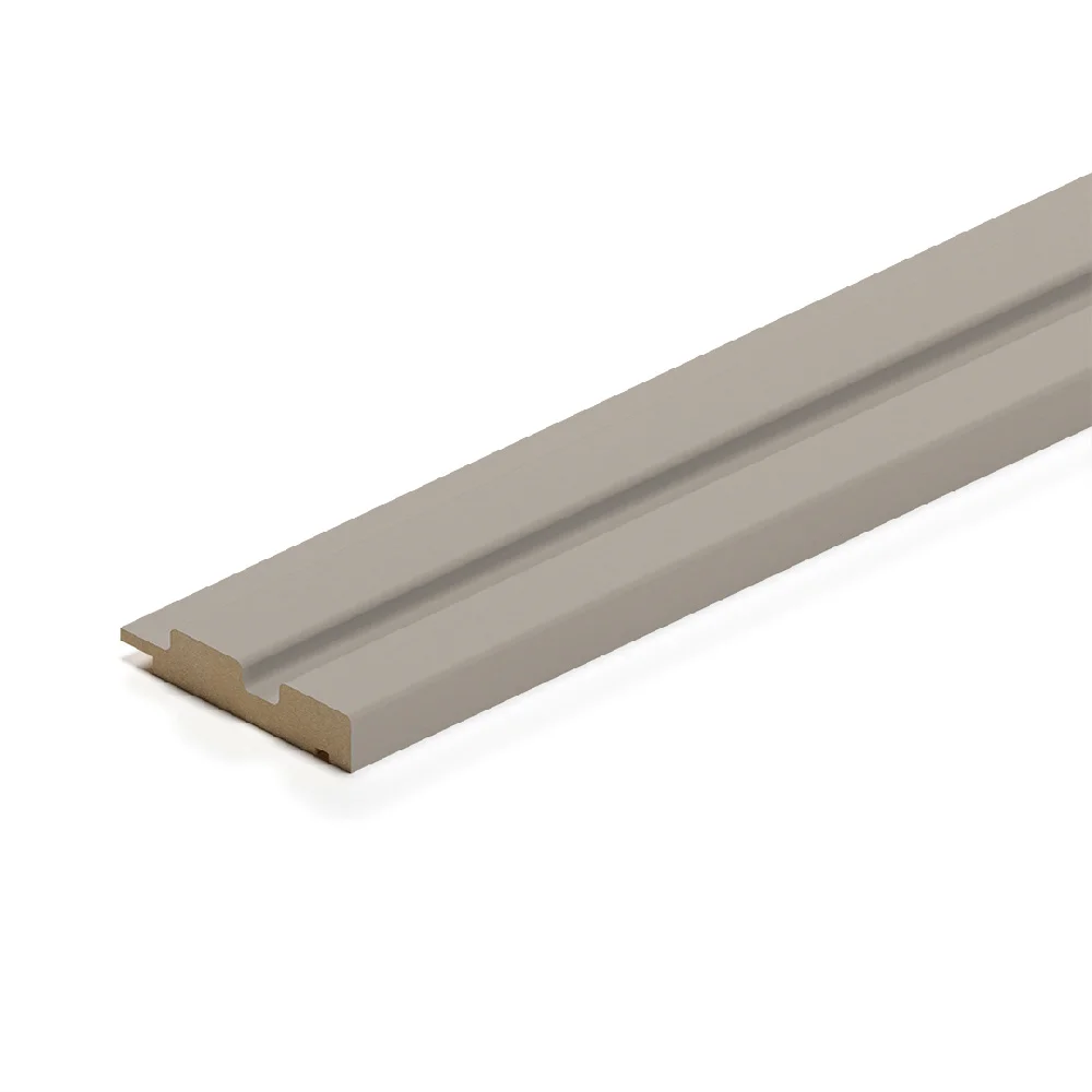 Профиль финишный МДФ Stella Beats De Luxe Sandgrau 2700*77*16 (4шт)