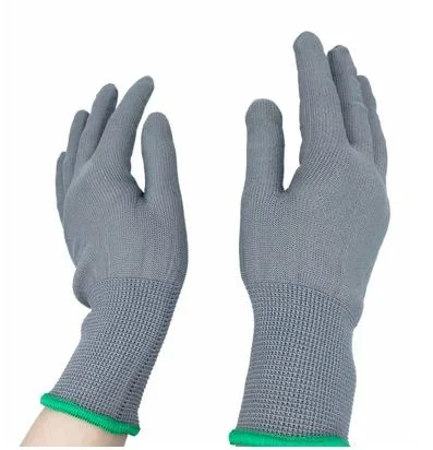 Перчатки нейлоновые серые
