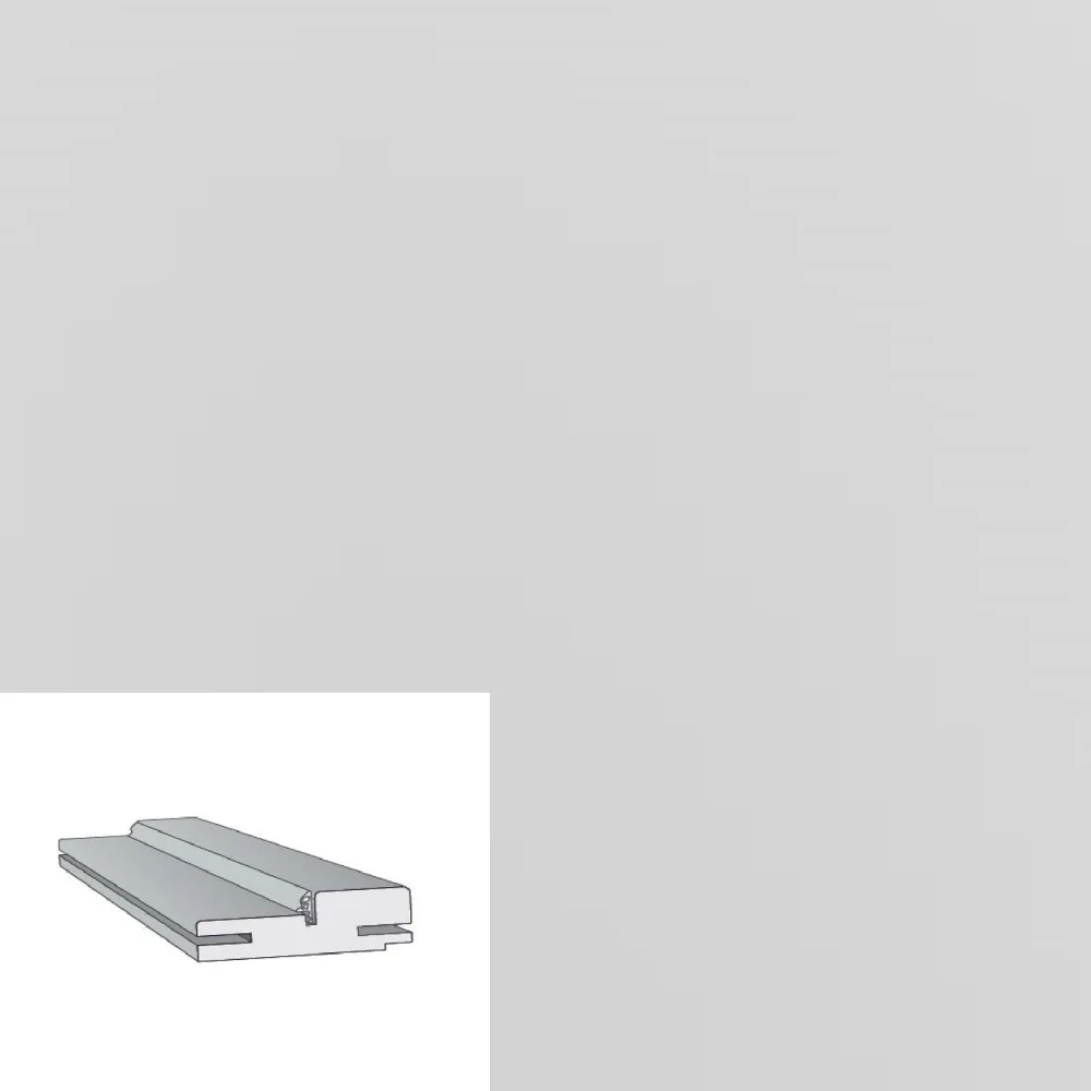 Коробка телескоп. с уплотнителем 80*32*2100 Emalex Ice