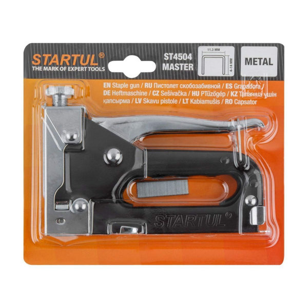 Степлер мебельный 4-14мм STARTUL Master