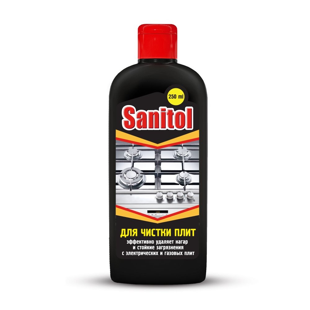 Средство для чистки плит Sanitol, 250 мл