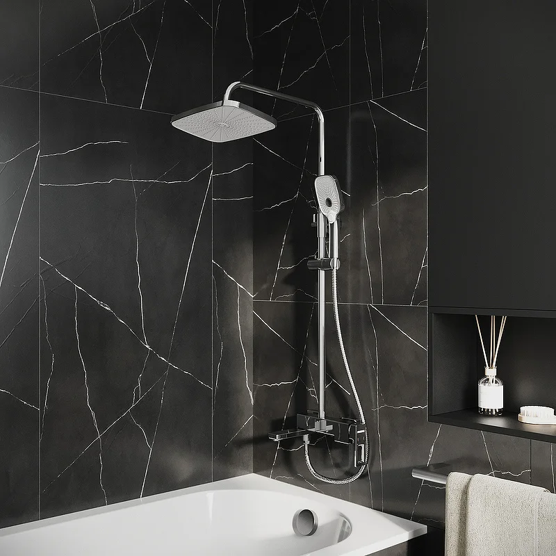 Душевая стойка Grossman Pragma 500 K35 03 100 хром глянцевый