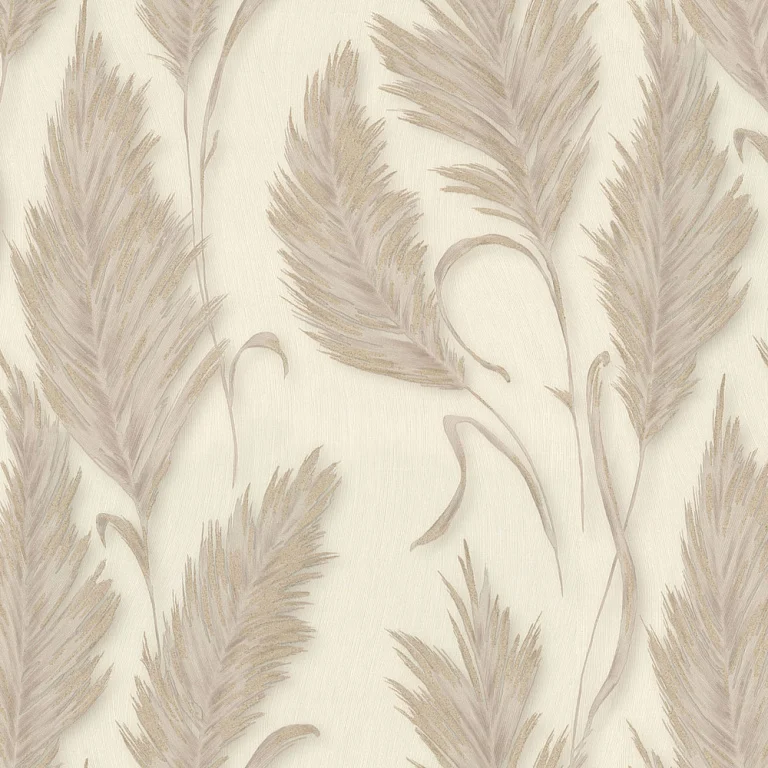 Обои DIAMOND Odelia виниловые на флизелиновой основе 1,06*10,05 м, бежевый растения 5041-21 (6)