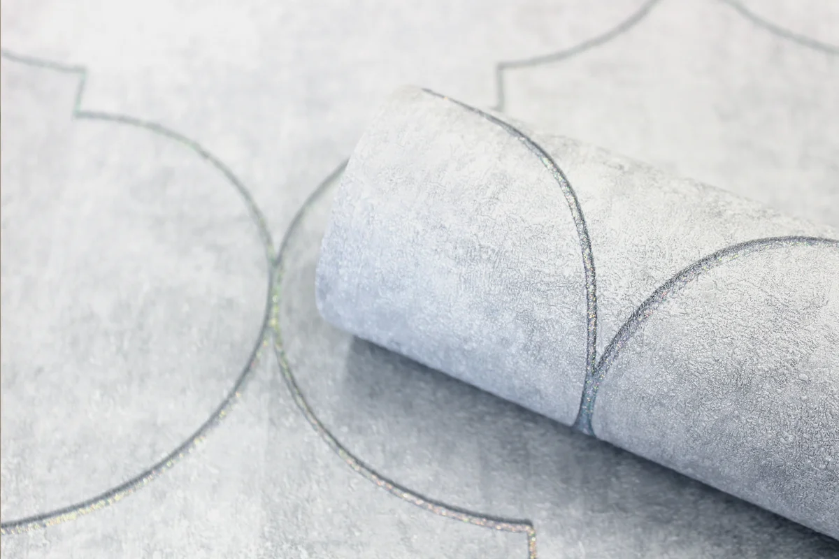 Обои ERISMANN Bogema виниловые на флизелиновой основе 1,06*10,05 м, серый 60614-05 (6)