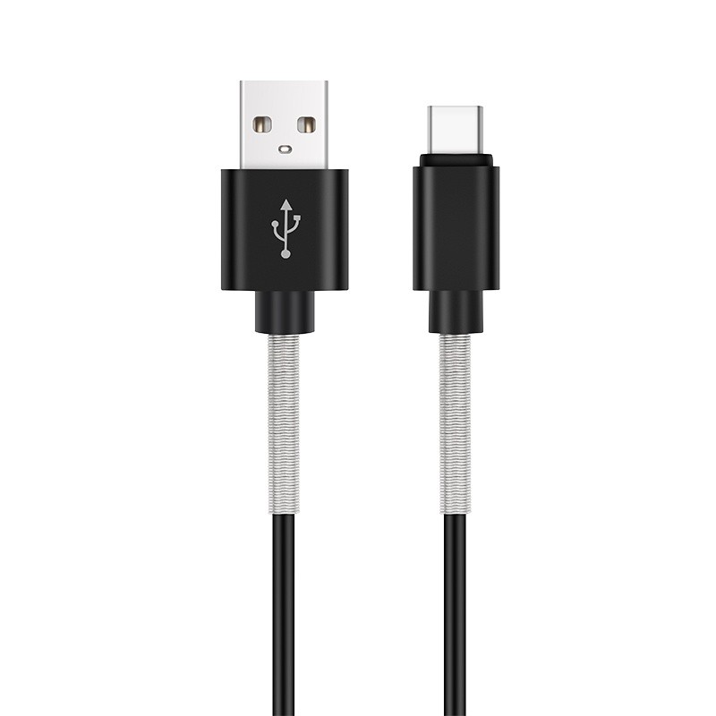 Кабель AVS Type C TC-361S (USB 2.0) усиленный 1м