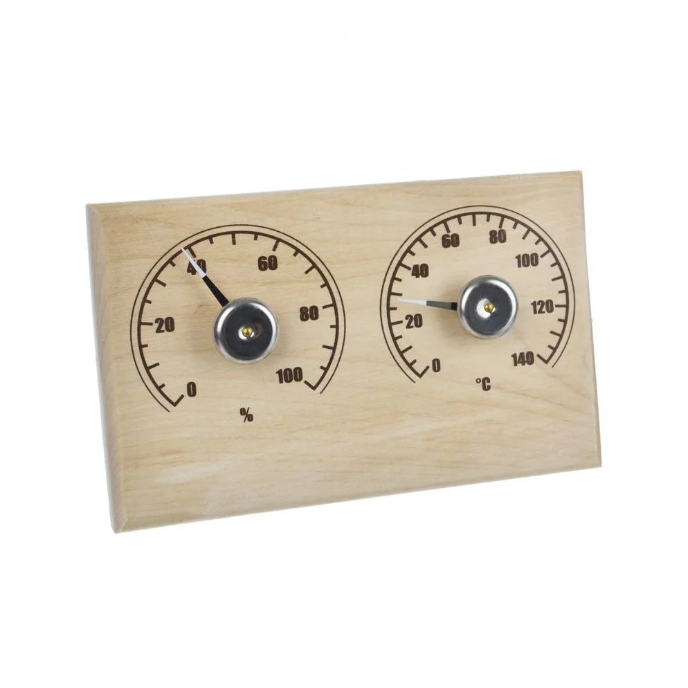 Термометр с гигрометром банная станция открытая