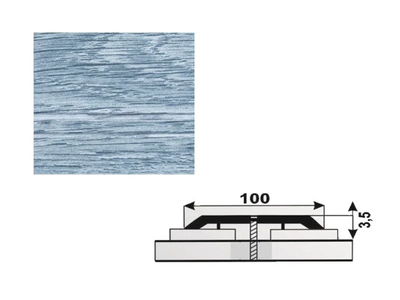 Порог АПС 012, 900 мм, алюм. ОС-010