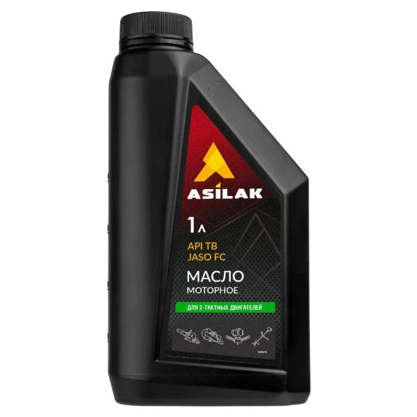 Масло моторное 2-х тактное минеральное ASILAK 1 л