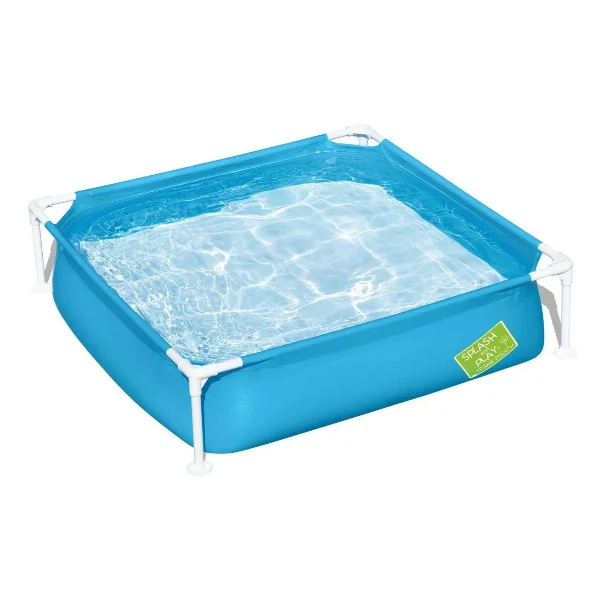 Бассейн каркасный 122х122х30,5 см Bestway Steel Pro 56217, от 2 лет 