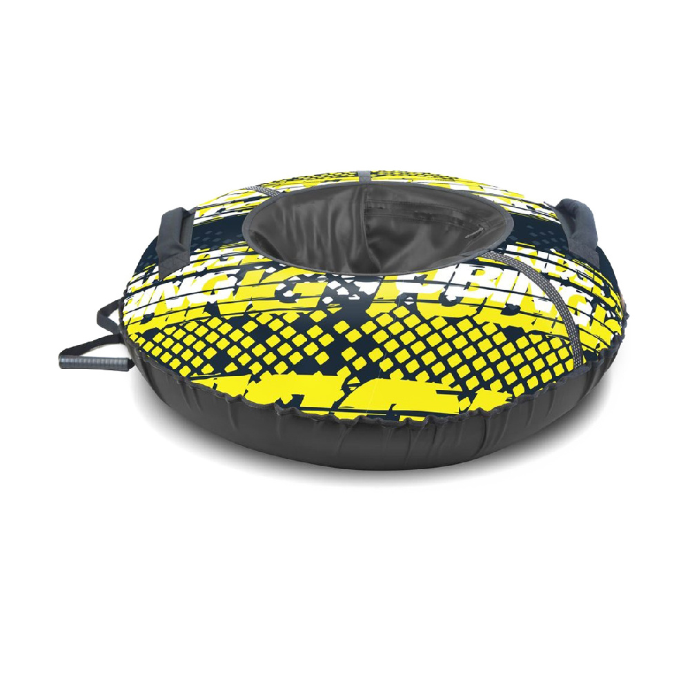 Тюбинг с камерой Nika sport, d85 см, лимонный