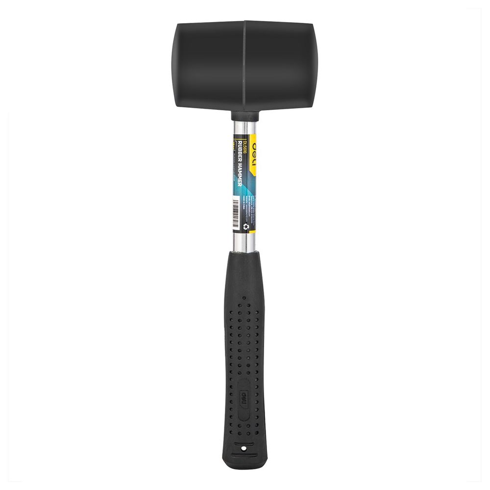 Киянка резиновая 450 гр Deli DL5616 305 мм, стальная рукоятка