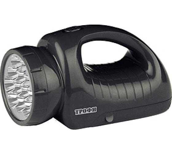 Фонарь ручной аккумуляторный Трофи TSP12 LED акк.4В 1.8А.ч ЗУ 220В 