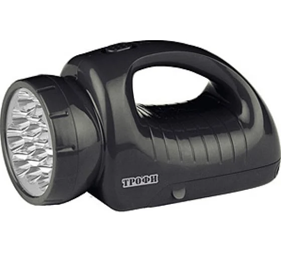 Фонарь ручной аккумуляторный Трофи TSP12 LED акк.4В 1.8А.ч ЗУ 220В 