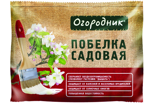 Побелка садовая Огородник, сухая 1,25 кг