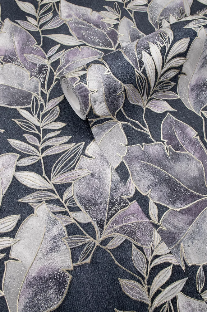 Обои МОФ Иоланта виниловые на флизелиновой основе 1,06*10,05 м, черн.рябина 4298-6 (6)