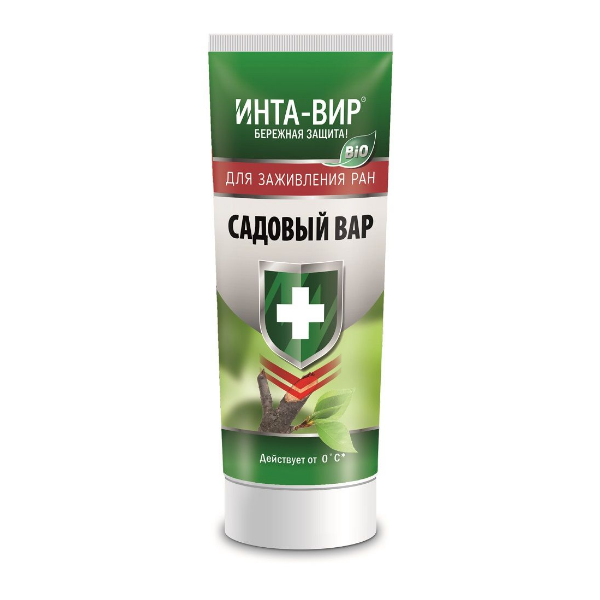 Садовый вар Инта-Вир для заживления ран в тубе 100г