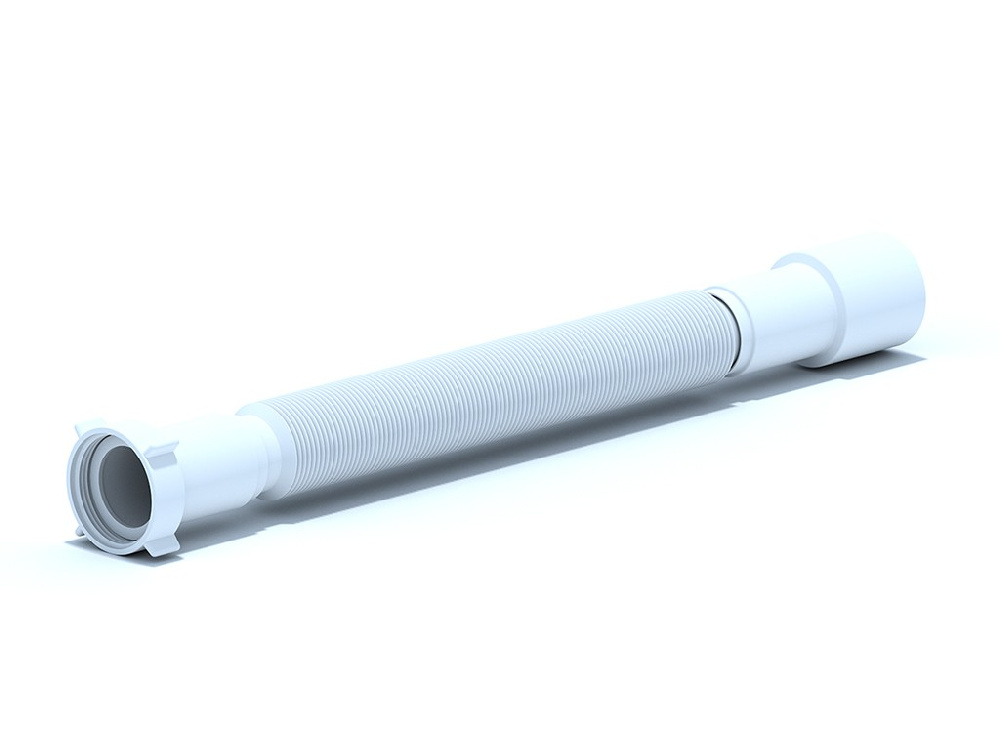 Сифон гофр., гибкая труба 1 1/2"D40/50 удлиненная K116