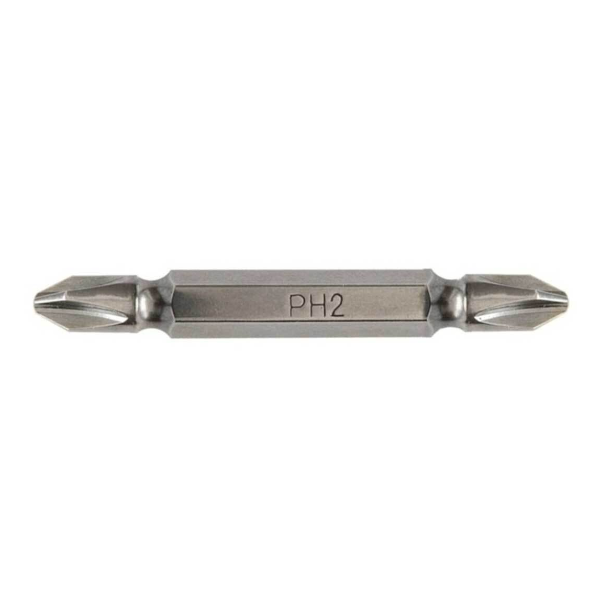 Бита PH2х65 мм двухсторонняя Deli DL6902 сталь S2 с твердостью 58-60HRC, 1 шт
