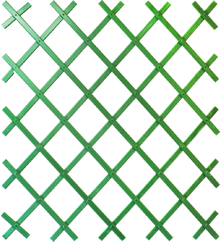 Шпалера садовая ПВХ 1*2м, зеленая (5)