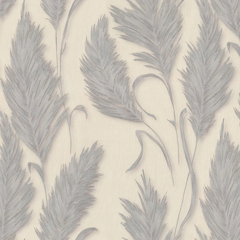 Обои DIAMOND Odelia виниловые на флизелиновой основе 1,06*10,05 м, серо-бежевый растения 5041-17 (6)