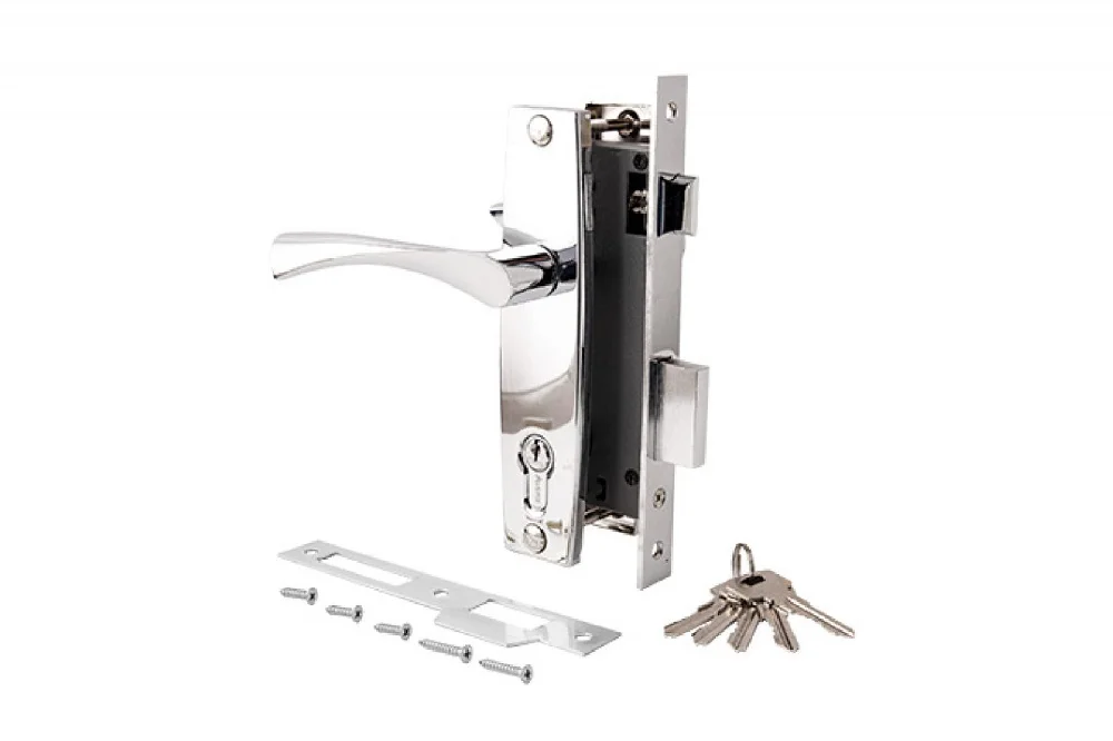 Замок врезной Avers 1323/70-CR хром