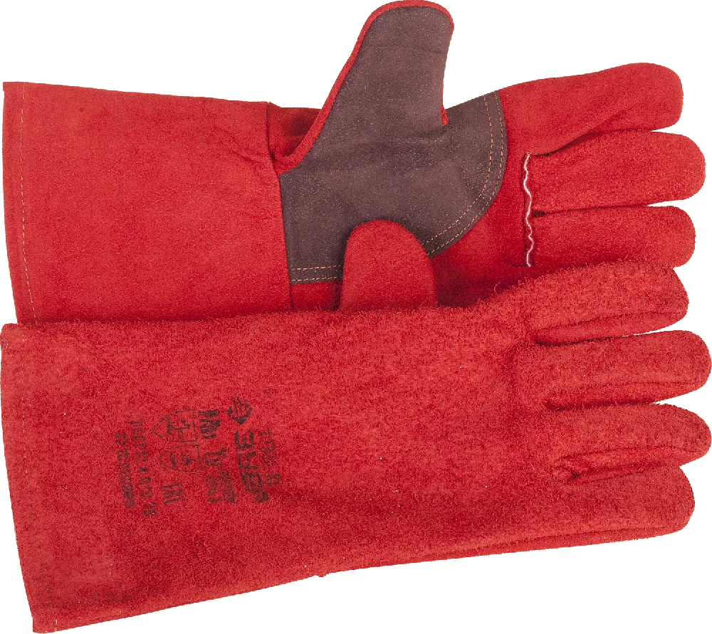 Краги термостойкие Зубр Мастер для сварки, спилковые XL